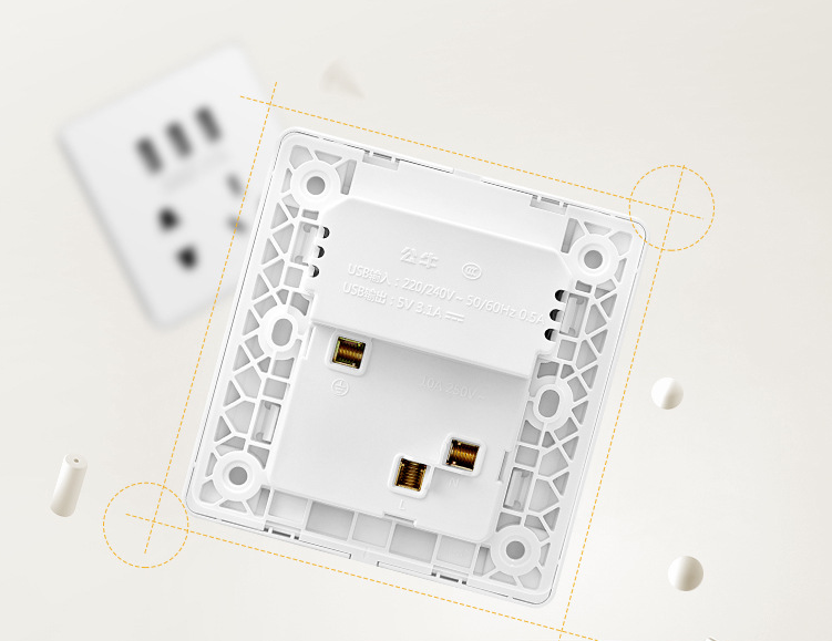 公牛開關(guān)面板墻壁插座