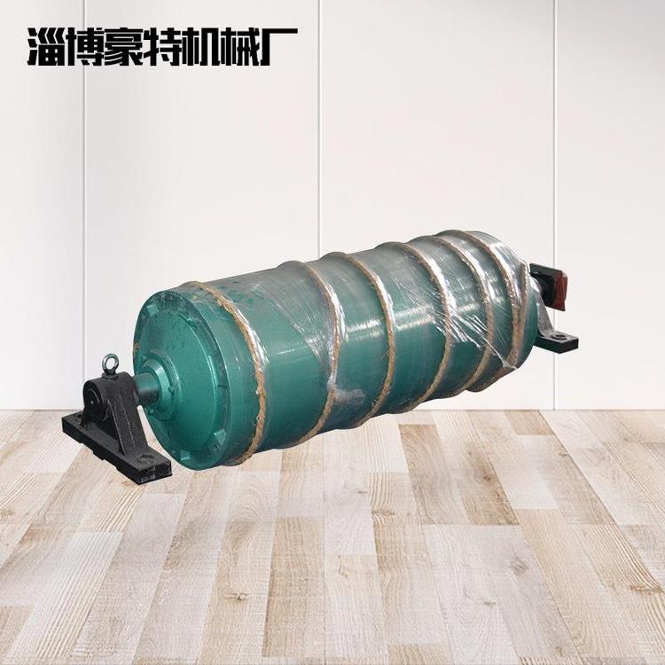 豪特 TDY750電動滾筒 外裝式包膠滾筒 碳鋼輸送帶動力滾筒