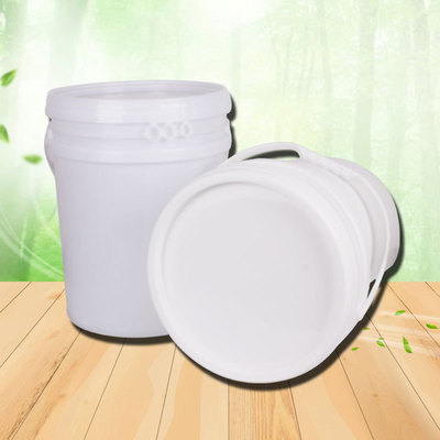 批發(fā)化工塑料桶 20L標(biāo)準(zhǔn)環(huán)保加厚乳膠桶涂料桶食物密封圓桶塑料桶