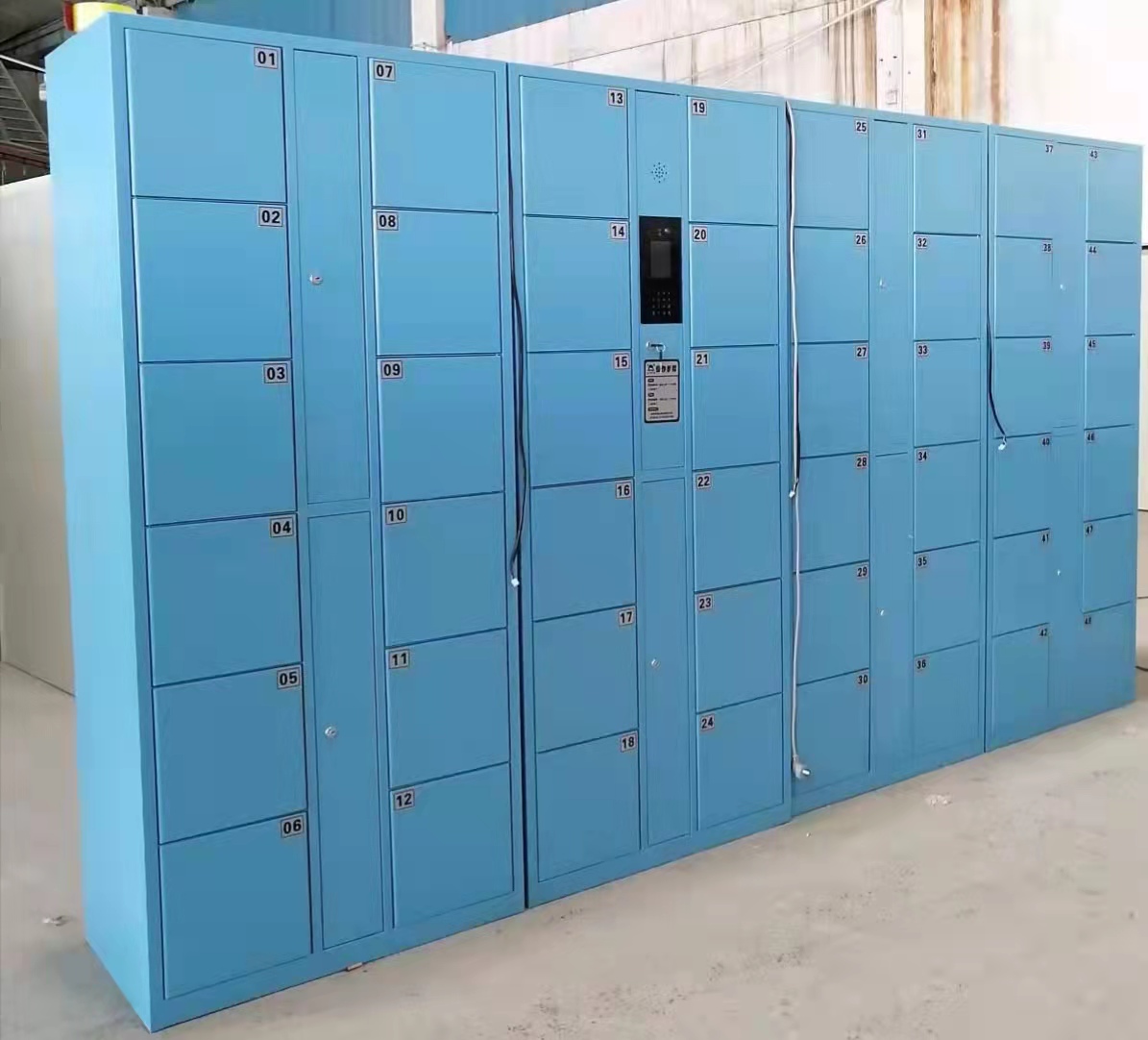 工廠人臉識(shí)別存包柜  儲(chǔ)物柜 支持定制 廣州易特瑟