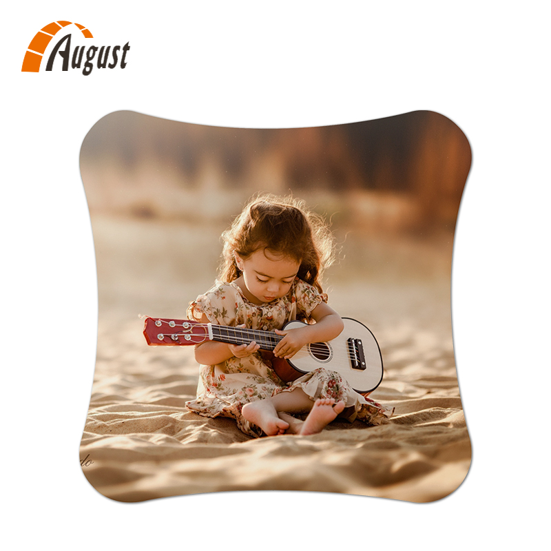 熱轉印空白耗材 MDF帶軟木杯墊Q309-1 個性木質工藝品