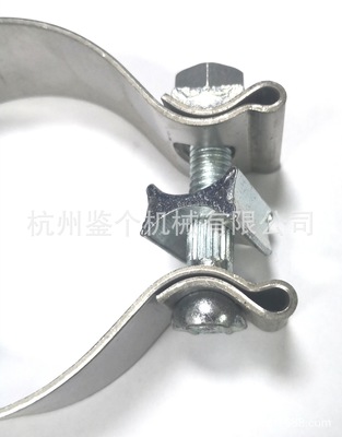 供應(yīng)排氣管O型強(qiáng)力卡箍/抱箍2.5寸 不銹鋼卡箍