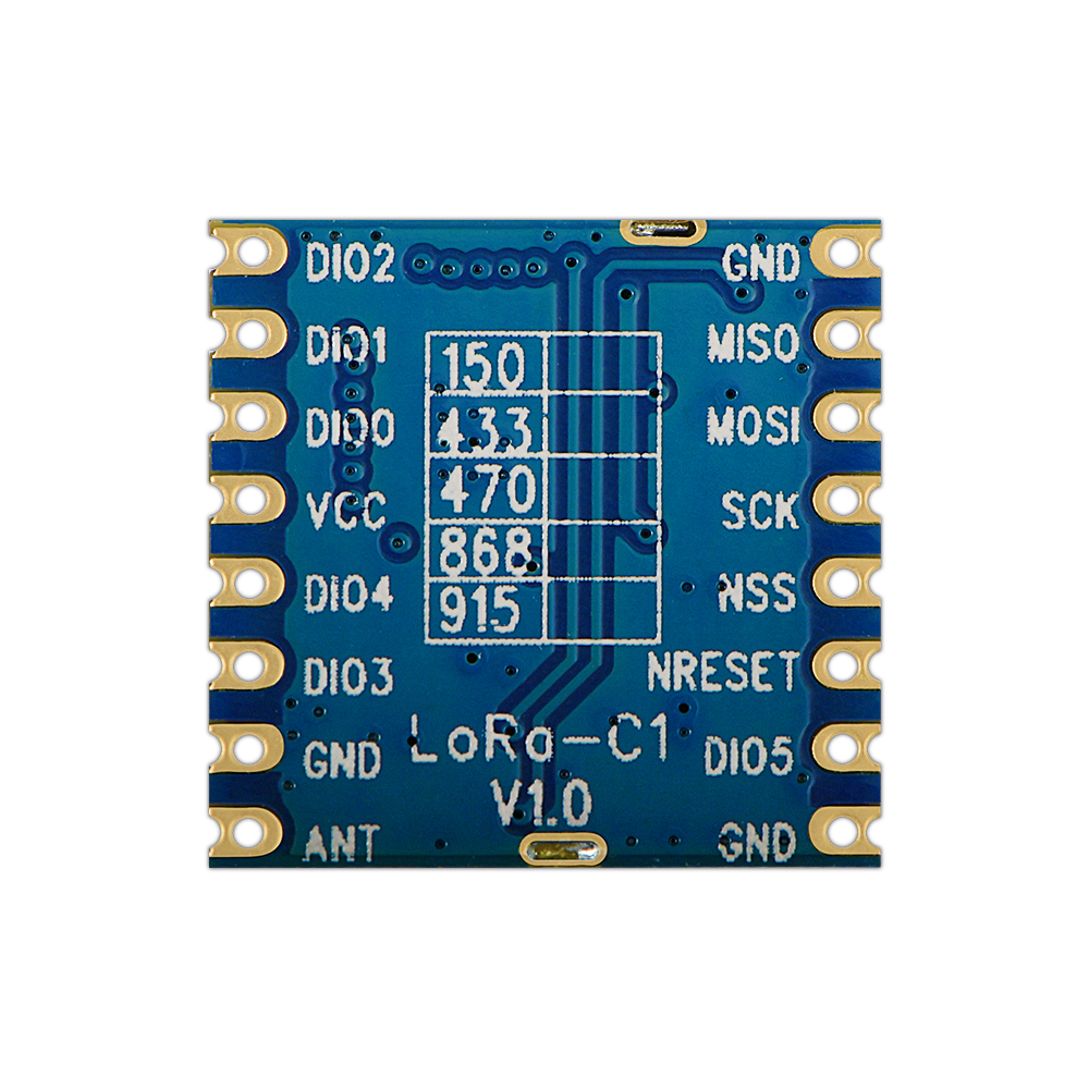 超長距離 超高靈敏度 100mW LoRa無線收發(fā)模塊 LoRa1276-C1-915