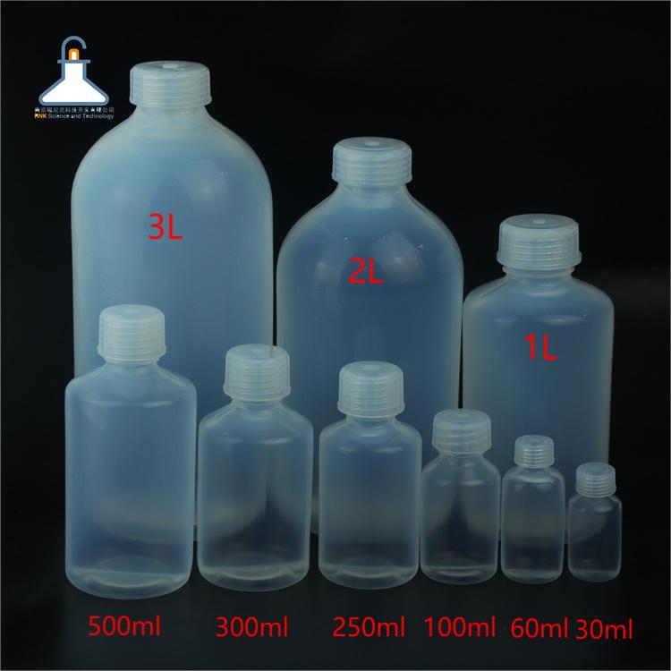 聚四氟乙烯塑料瓶pfa試劑瓶取樣瓶透明儲(chǔ)樣瓶100ml250ml PFA樣品瓶