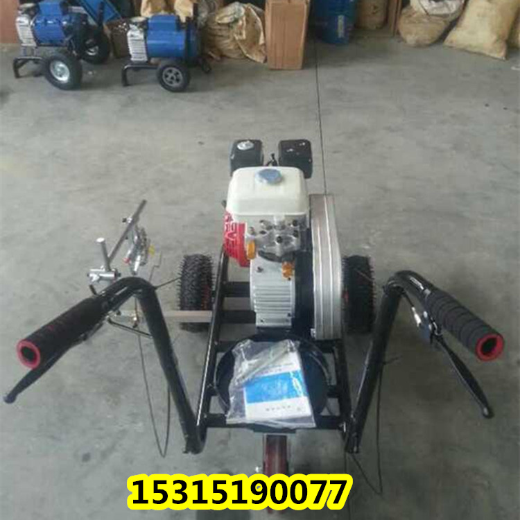 操場冷噴地面劃線機(jī) 熱熔手扶道路劃線機(jī) 小型不銹鋼標(biāo)線機(jī)