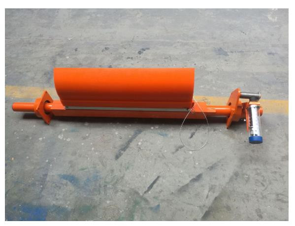 尾部空段清掃器V型 可逆皮帶聚氨酯刮板清掃器 適合各種皮帶