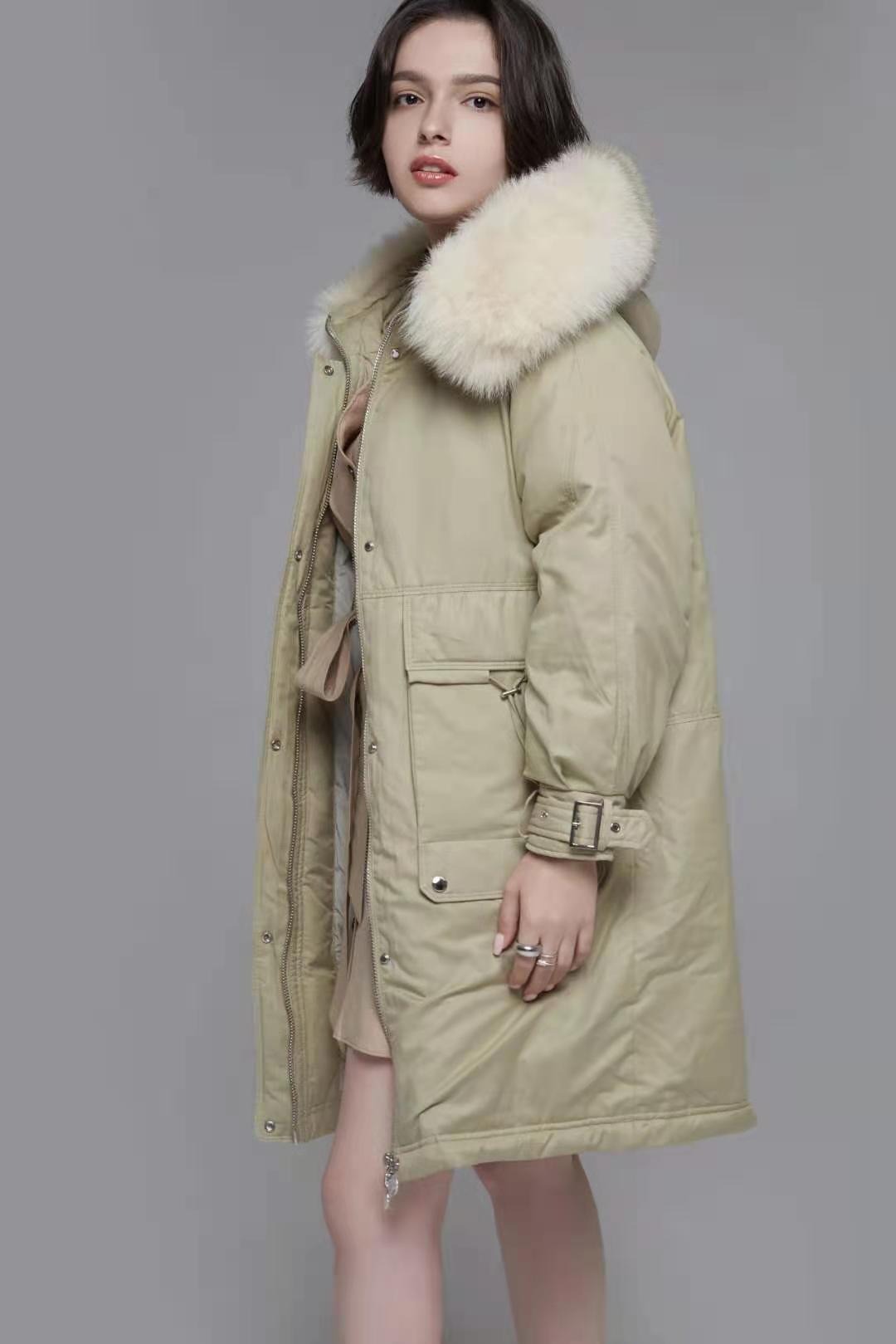 哈爾濱鴨寶寶羽絨服2021冬大 牌女裝折扣尾貨庫存貨源打包批發(fā)