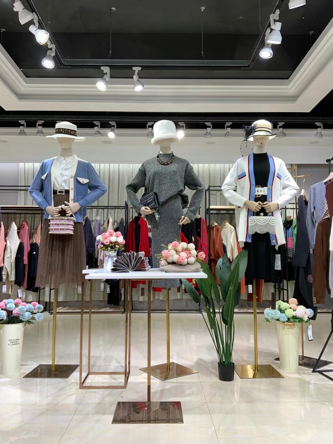 寶姿毛衣2021秋冬款三標(biāo)齊全品牌毛衣女裝撤柜尾貨走份批發(fā)