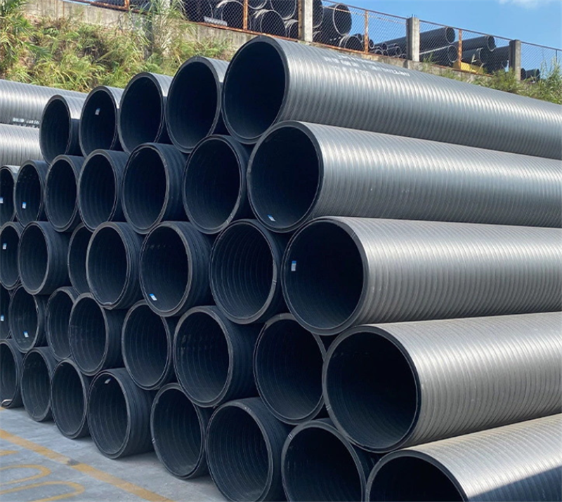 HDPE中空壁纏繞管廠家供應(yīng) HDPE中空壁纏繞管價(jià)格