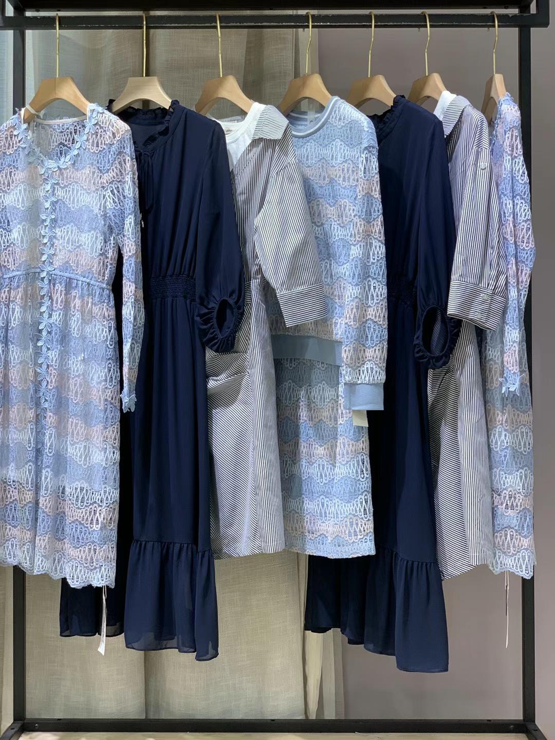 M-edition2021秋女裝上海輕奢品牌女裝撤柜下架尾貨直播貨源