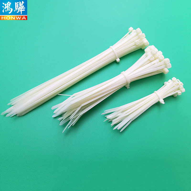 零下40度不易斷裂耐低溫扎帶 白色 材質(zhì)PA66耐低溫尼龍?jiān)鷰?白色