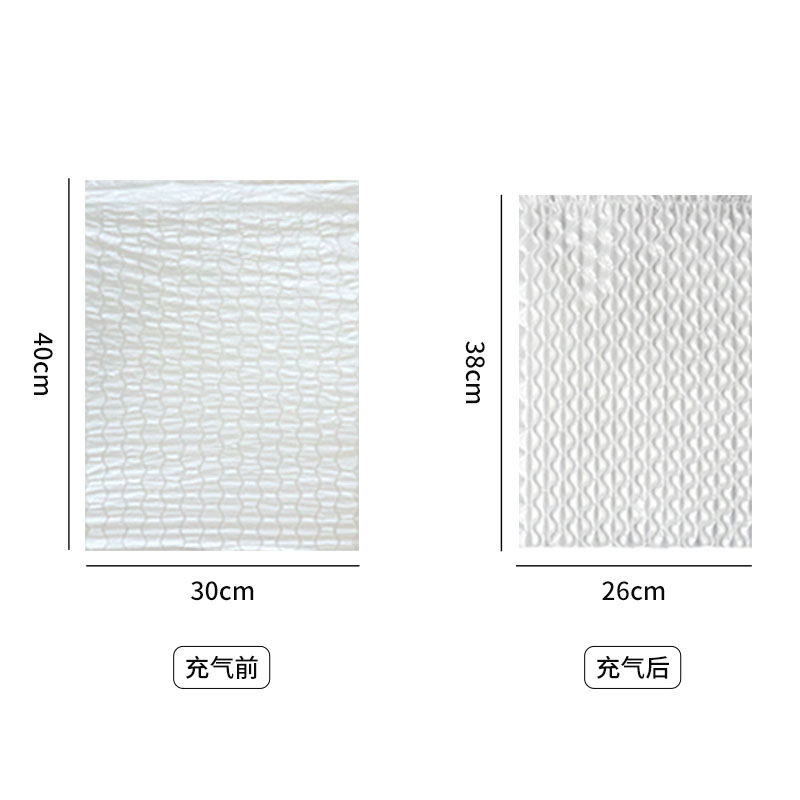 緩沖葫蘆膜氣泡充氣透明防震包裝膜空隙填充袋快遞打包膜廠家批發(fā) 緩沖氣泡膜