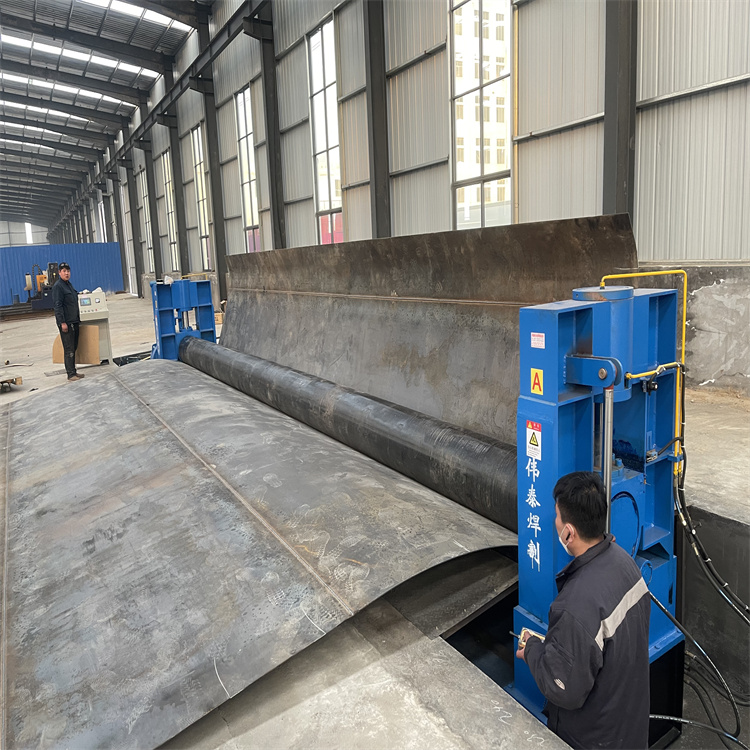 偉泰卷板機 9.5-10米四輥 掛車罐體 卷圓機 罐式  數(shù)控 全自動