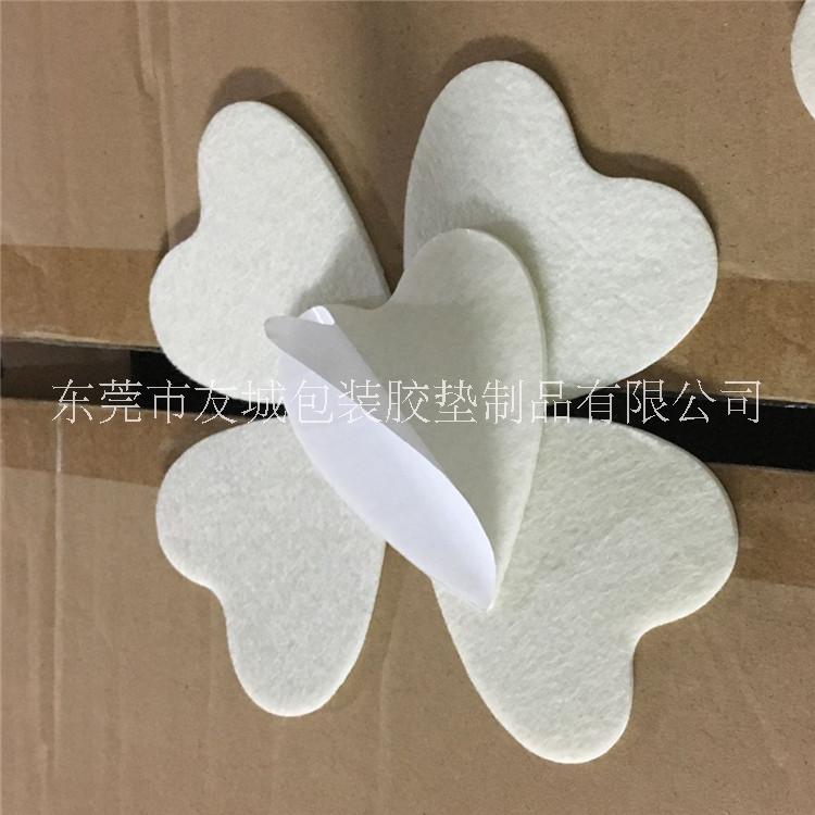 廠家批發(fā)加硬黑色絨布腳墊 單面背膠毛氈防滑墊 灰色絨布密封條 廠家愛批發(fā)