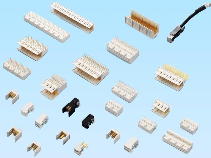 通訊高頻連接器系列 DIN2.54系列 通訊連接器 歐式插座