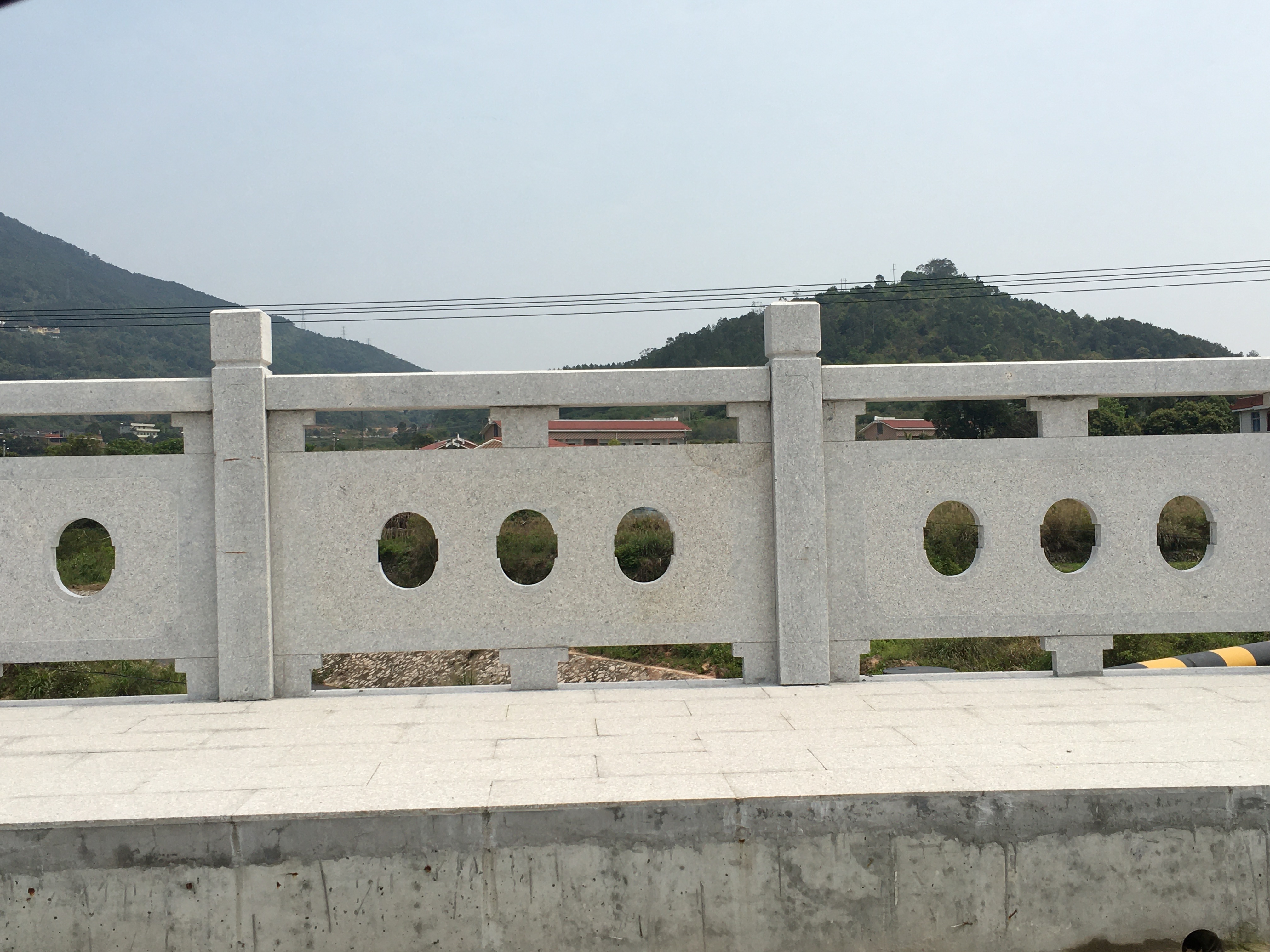 福建石雕欄桿  福建石材欄桿 花崗巖芝麻白欄桿