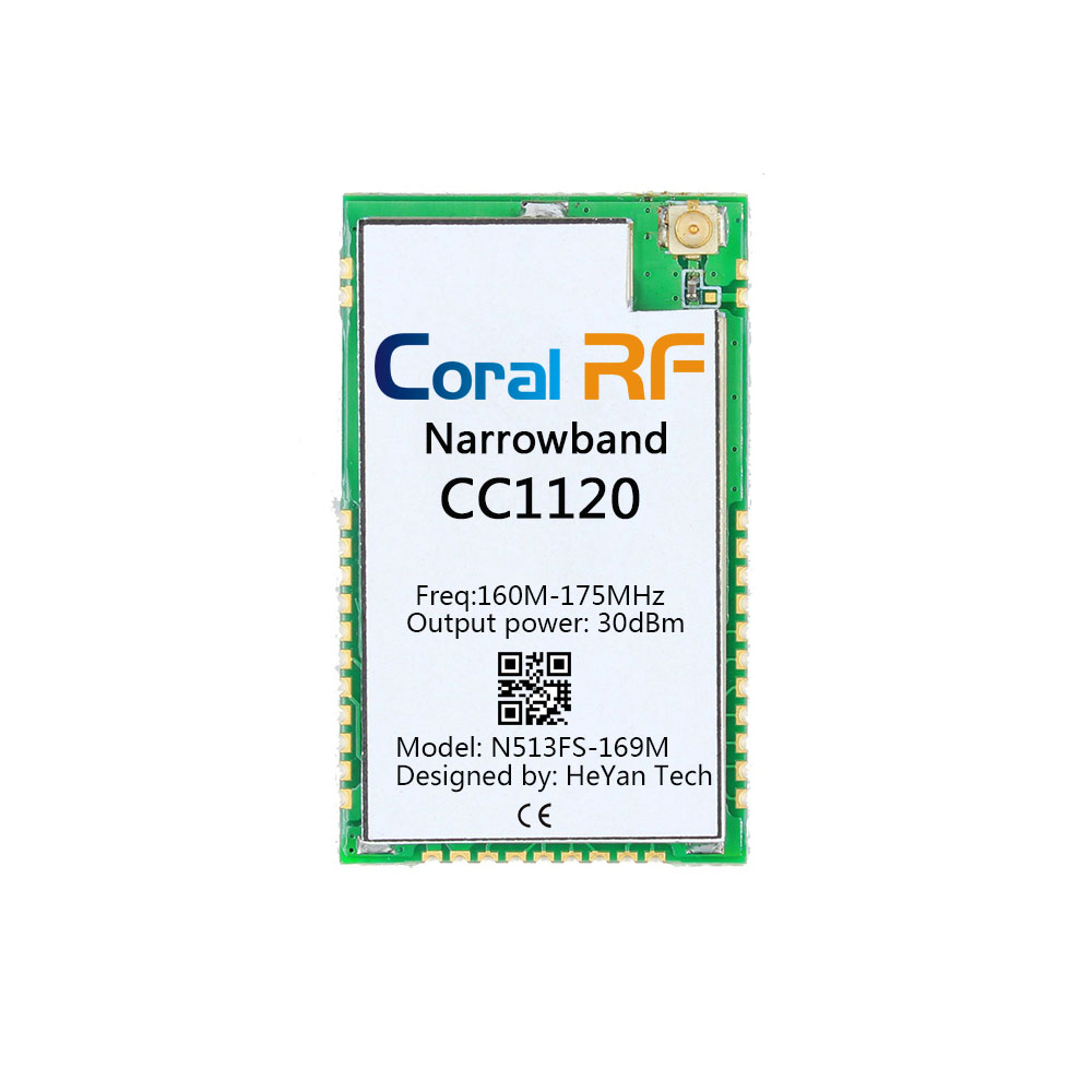CC1120大功率遠距離 低功耗窄帶 組網(wǎng) iot 串口模塊 868mhz N513FS-868M