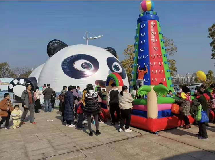 網(wǎng)紅靜展道具熊貓島出租出售 熊貓島廠家