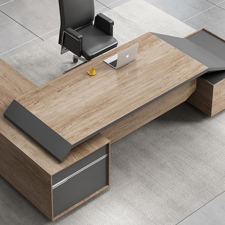 深圳辦公家具廠 老板桌總裁桌大班臺(tái)簡(jiǎn)約現(xiàn)代 深圳大班桌生產(chǎn)廠家
