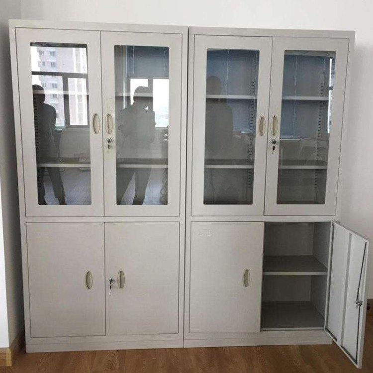 深圳鋼制柜 辦公室文件儲物柜 加厚收納柜矮柜可定制