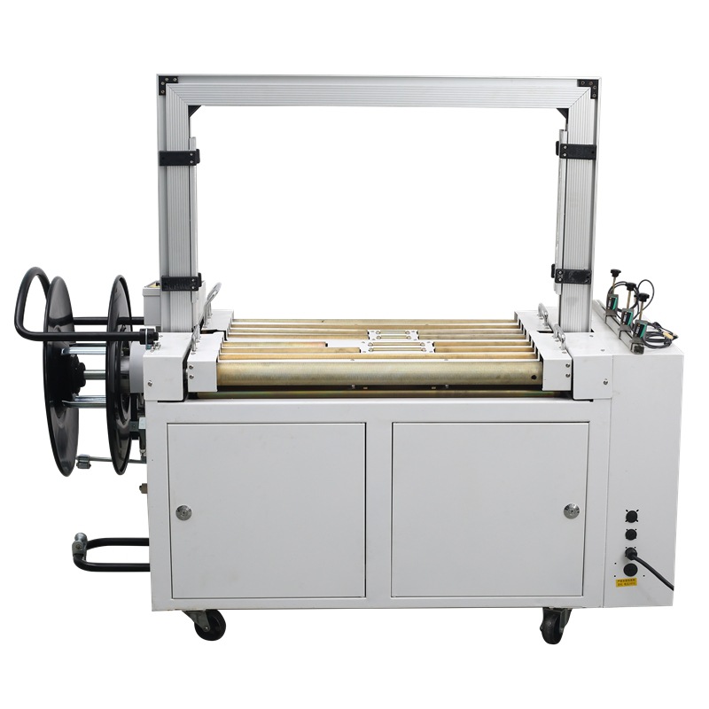 毛巾加壓壓縮打包機 帆布捆包機 水泥袋捆包機 膨松產(chǎn)品捆扎機 全自動加壓打包機