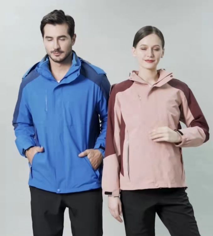 沖鋒衣定制印LOGO工作服企業(yè)團(tuán)隊(duì)服印字冬季保暖男女