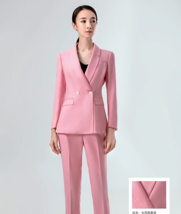 白領(lǐng)OA修身時(shí)尚氣質(zhì)職業(yè)裝定制女裝西裝亞非拉 西服訂做