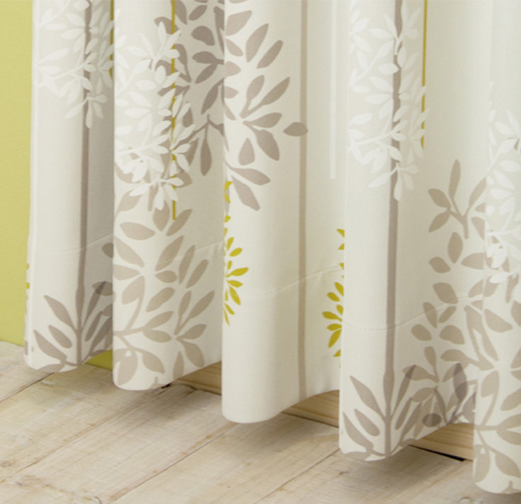 定制窗簾布藝臥室落地定制窗簾 叢林