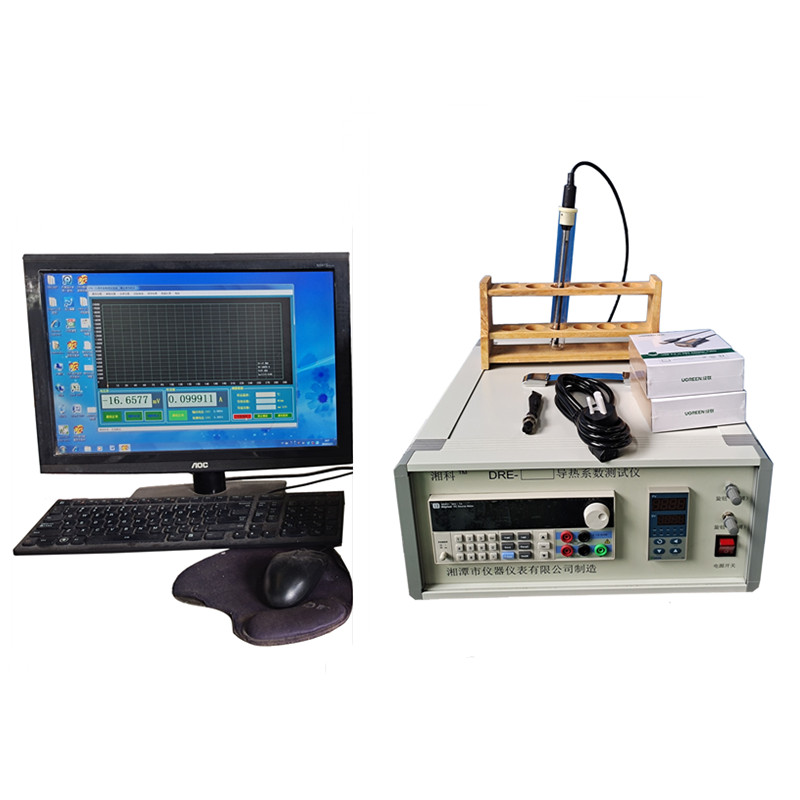DRE系列快速瞬態(tài)法導(dǎo)熱系數(shù)測(cè)試儀 檢測(cè)速度快，制樣簡(jiǎn)單 湘潭湘科供應(yīng)