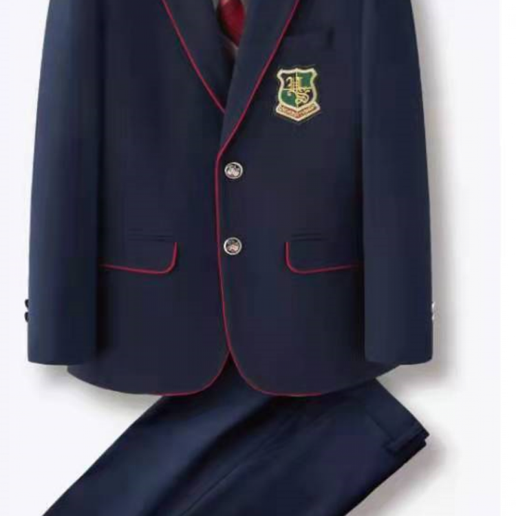 新款秋冬兒童英倫棒球服套裝 定制幼兒園園服小學(xué)生運動校服