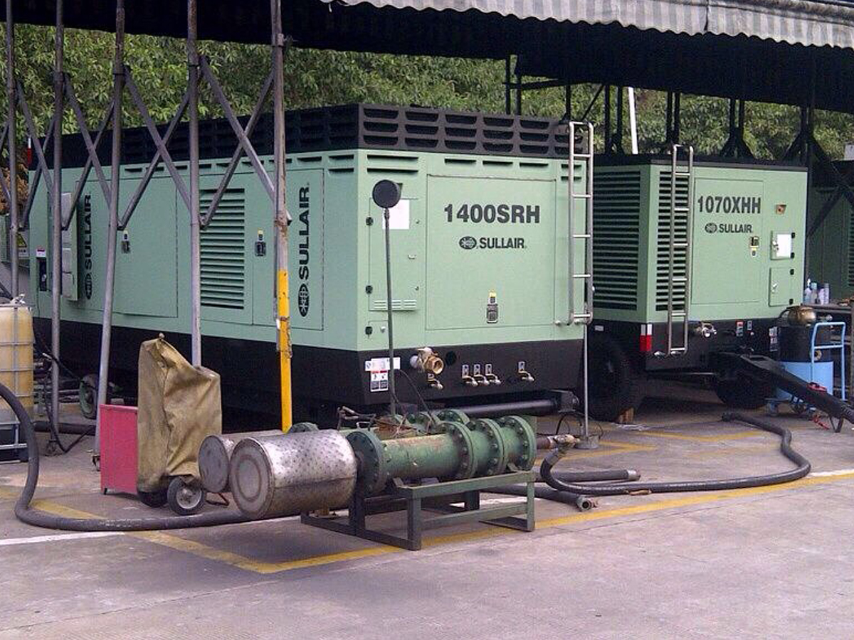高壓低噪壓縮機 柴油機驅(qū)動 壽力1070XH柴移式空壓機租售