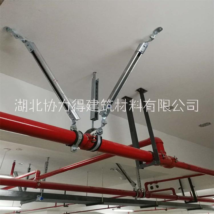 天門單管雙向抗震支架 天門單管側(cè)縱向抗震支架 湖北抗震支架