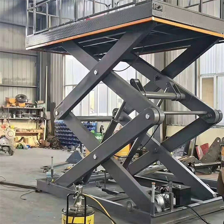 蓋亞廠家-固定剪叉式升降平臺(tái)-剪叉式升降貨梯 液壓舉升機(jī)  剪叉式升降機(jī)