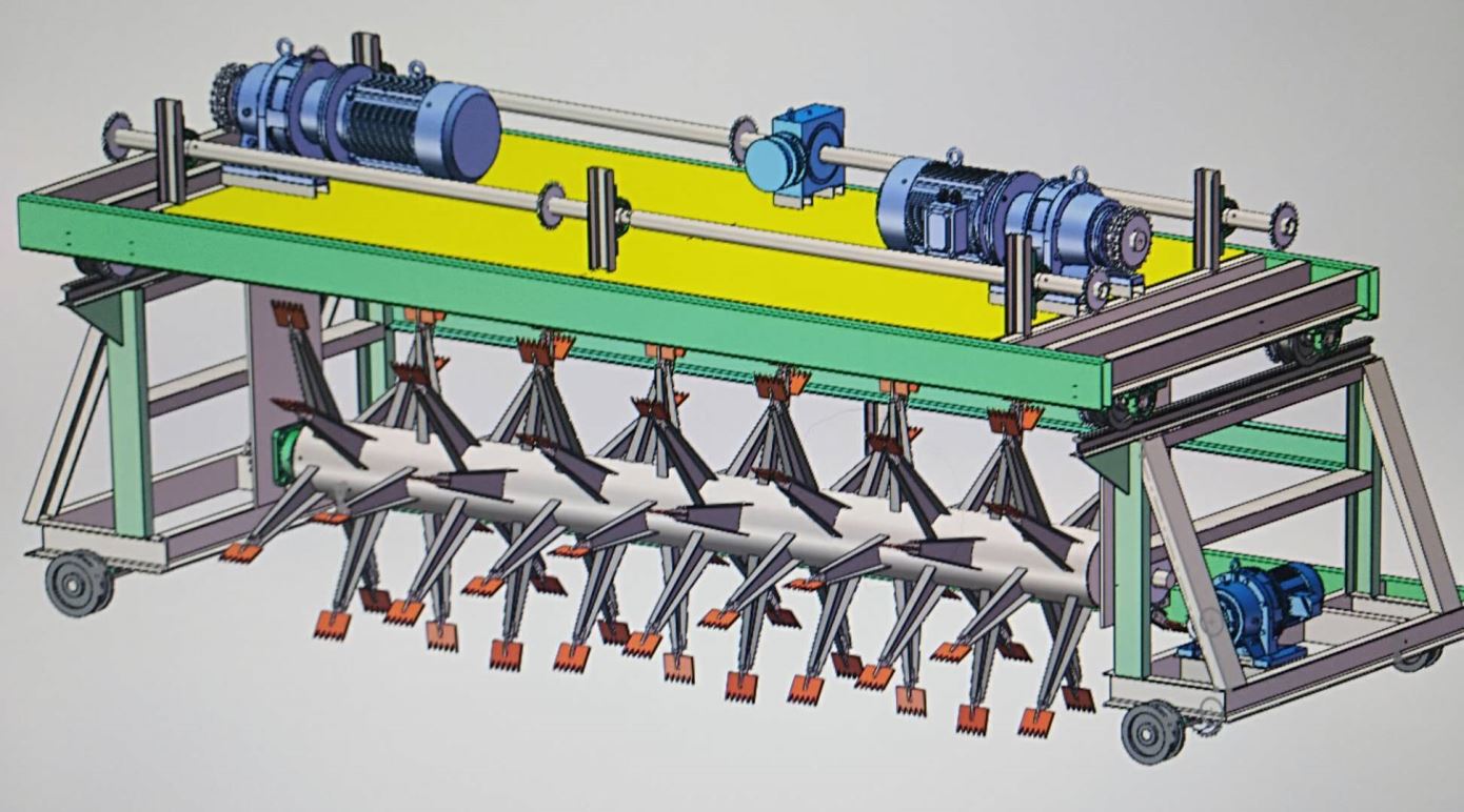 好用的翻拋機翻堆機技術(shù)好 翻拋機，翻堆機