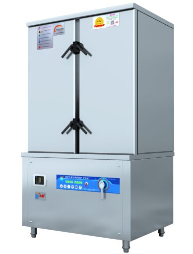 高端商用雙門電磁蒸飯柜24p