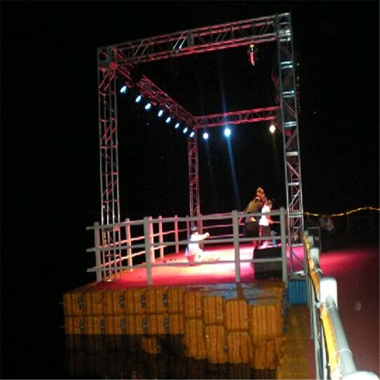 水上表演舞臺承重基座浮筒 高度40cm浮筒 水面行人浮橋