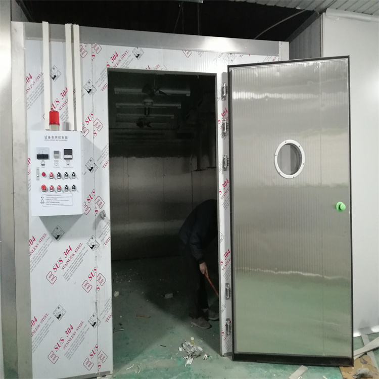 大型中央廚房消毒房餐具消毒烘干房