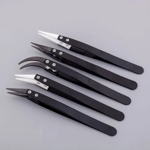 可換頭鑷子，硅片鑷子，晶圓鑷子，不銹鋼鑷子，集美焊接膠機(jī)