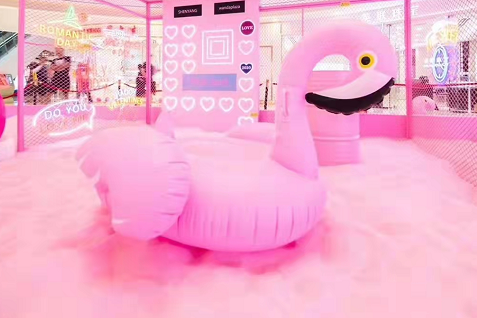 網(wǎng)紅人氣粉色沙灘出租出售 節(jié)日慶典引流粉紅沙灘