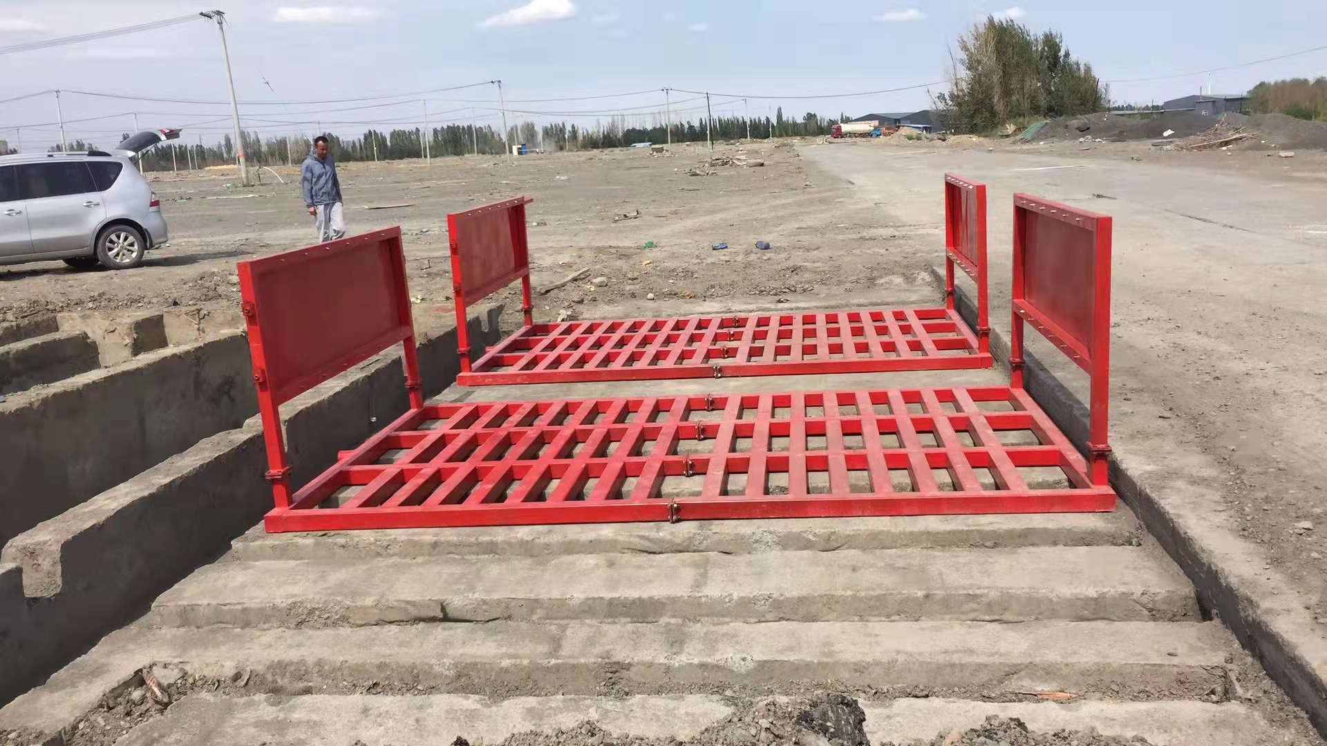 荊門工地洗車槽 工地洗車臺(tái) 工地洗輪機(jī) 工地洗車設(shè)備