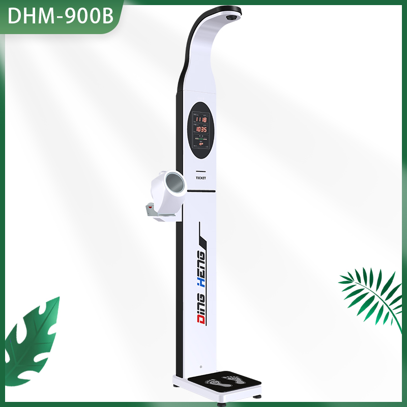 多功能超聲波體檢機(jī) 身高體重秤 造型美觀 支持定制 DHM-900B身高體重秤帶血壓