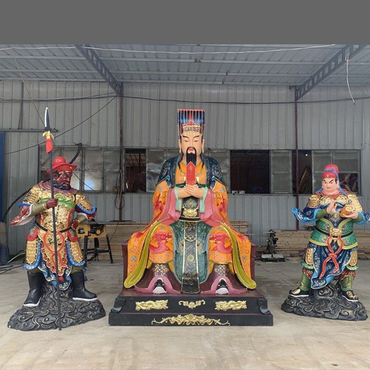玉皇大帝王母娘娘神像 玉皇大天尊 老天爺佛像 樹脂玻璃鋼脫胎工藝