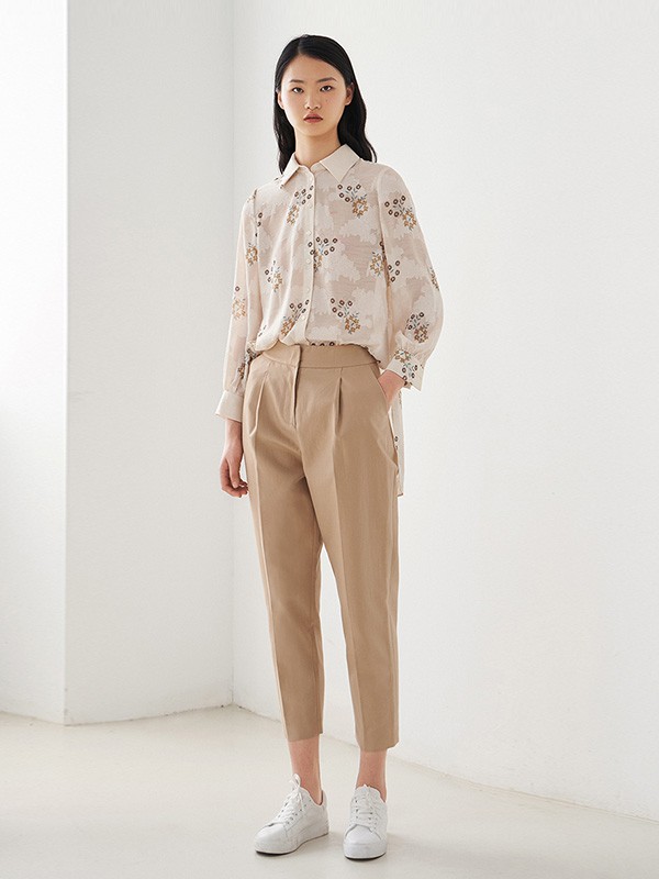 原創(chuàng)設(shè)計師品牌藝之卉2021秋高端 品牌女裝折扣尾貨批發(fā)貨源