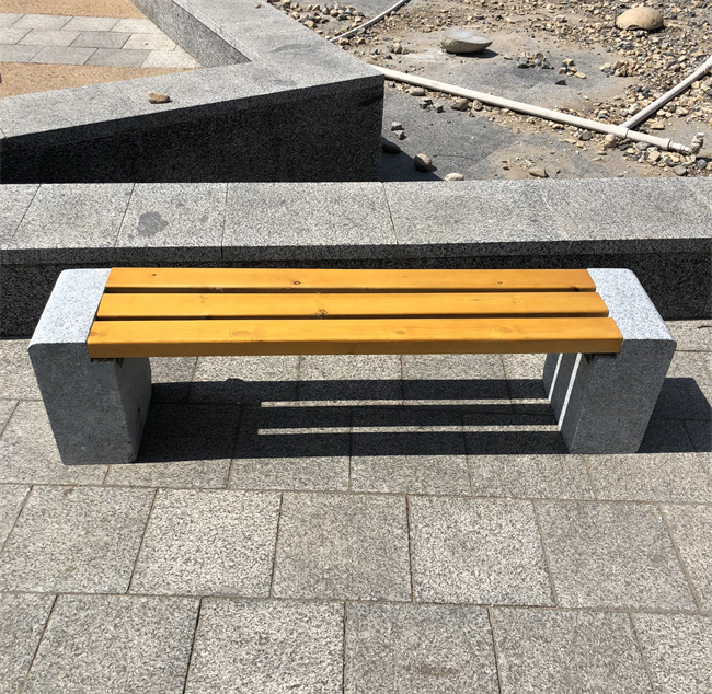 防腐木石凳價格  防腐木石凳加工廠