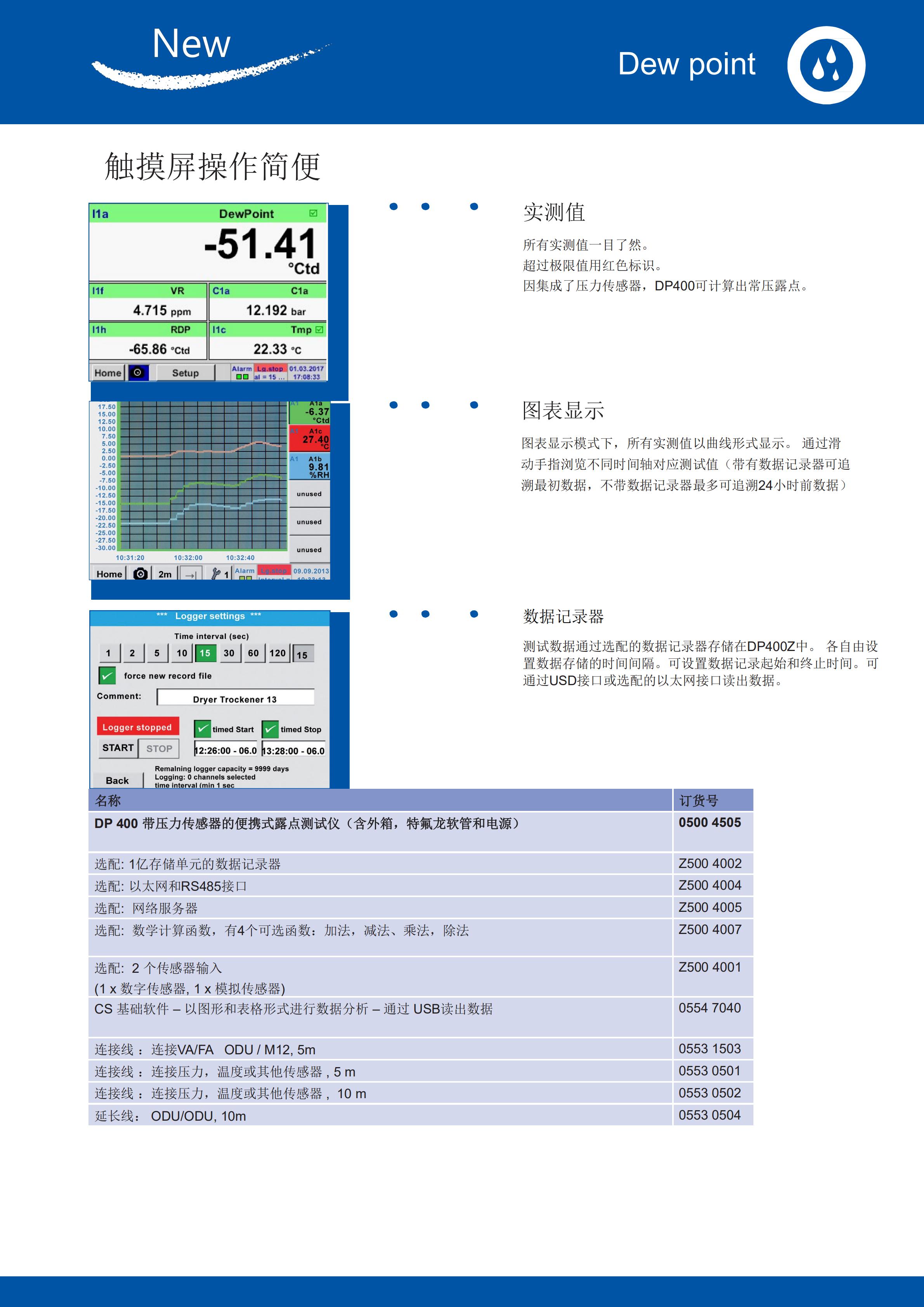 CS DP400便攜式露點(diǎn)儀