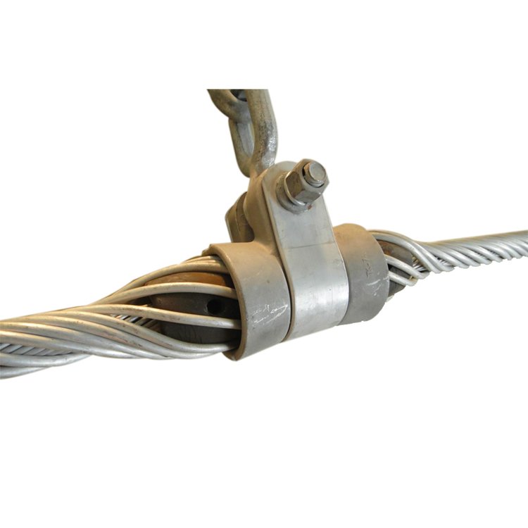 35KV預(yù)絞絲式直線配件光纜金具 adss單層小檔距懸垂線夾