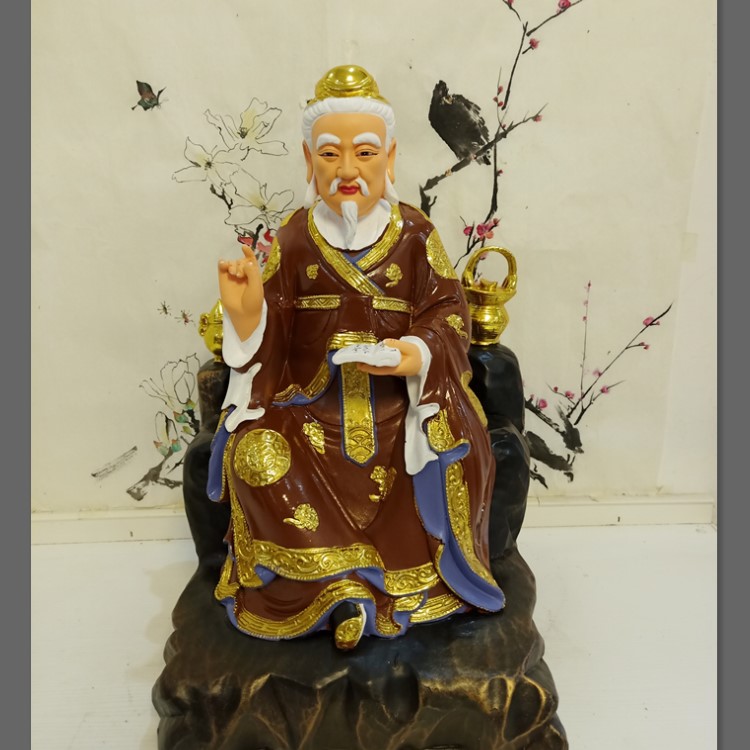 藥王爺神像 道教孫思邈塑像 扁鵲華佗神像 樹脂佛像廠家