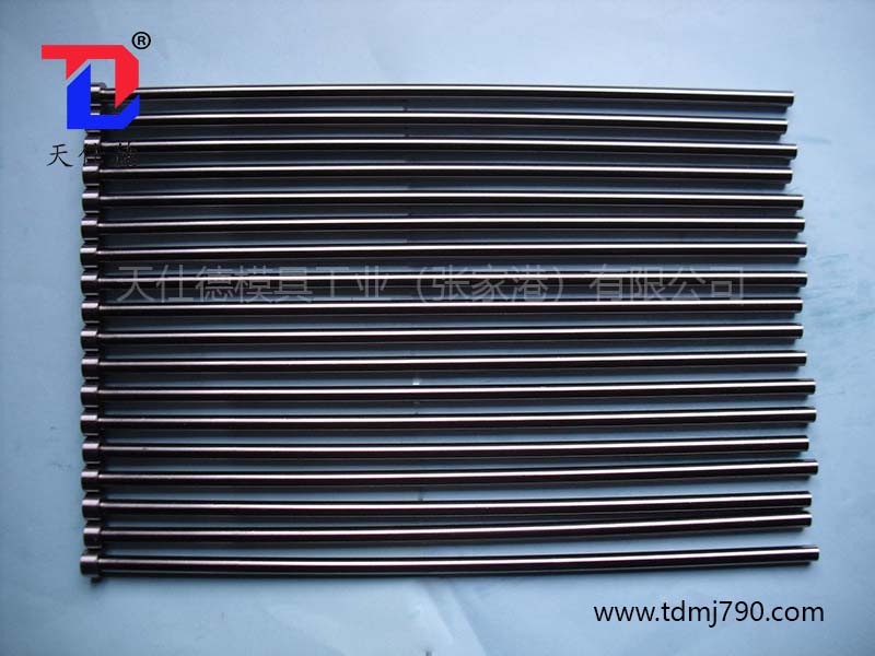 天仕德品牌模具配件現(xiàn)貨壓鑄模用頂桿 真空全硬氮化鋁壓鑄頂針 壓鑄模用頂桿