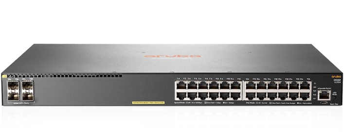 安移通Aruba 2930F 24G PoE+ 4SFP+(JL255A)  三層交換機(jī)