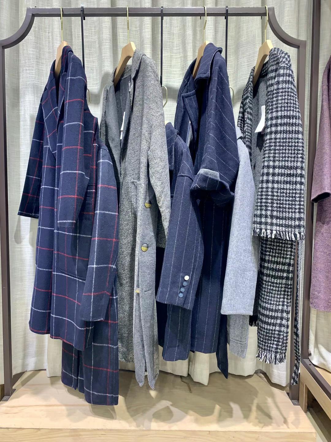 【瑪斯瑪瑞】21冬高 端品牌雙面羊絨大衣品牌女裝折扣批發(fā)供應(yīng)商價(jià)格